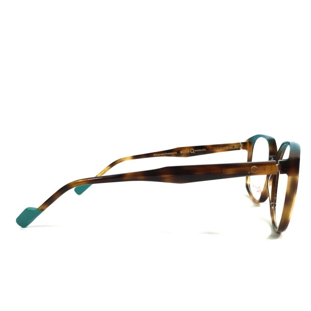 Etnia Barcelona Eyeglasses Frame VREELAND HVTQ Havana Turquoise Square 53-16-138